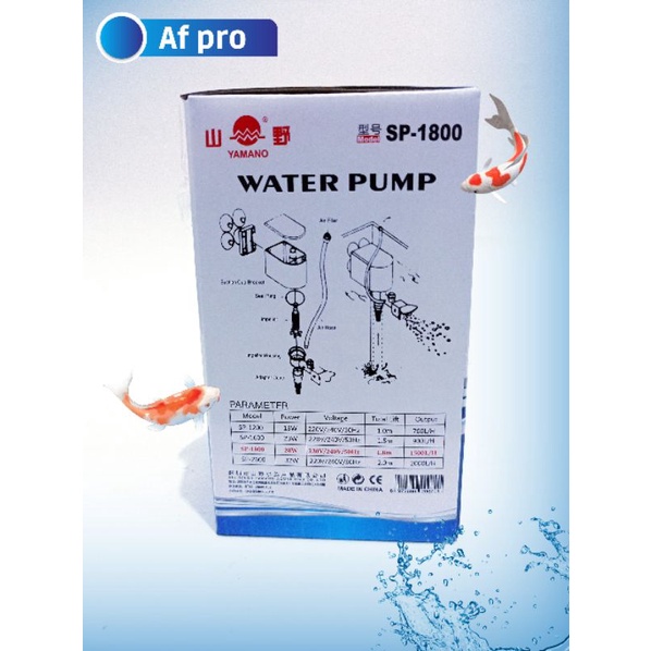 Pompa aquarium kolam YAMANO SP 1800