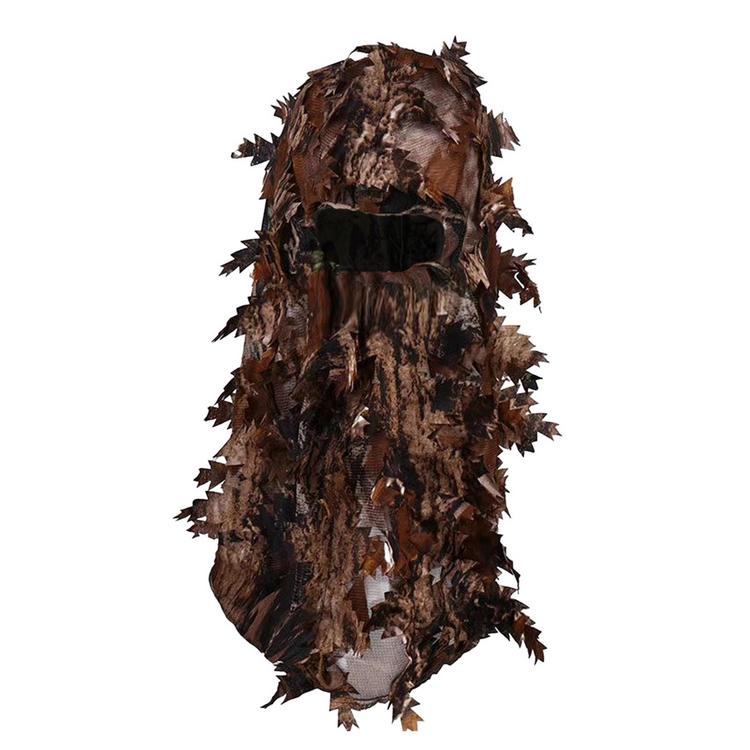 Mũ lá ngụy trang trùm đầu lá ngụy trang ngụy trang mũ lá ghillie che mặt mũ lá mũ ghillie che mặt full face masque mũ săn mặt camo masque ordinary