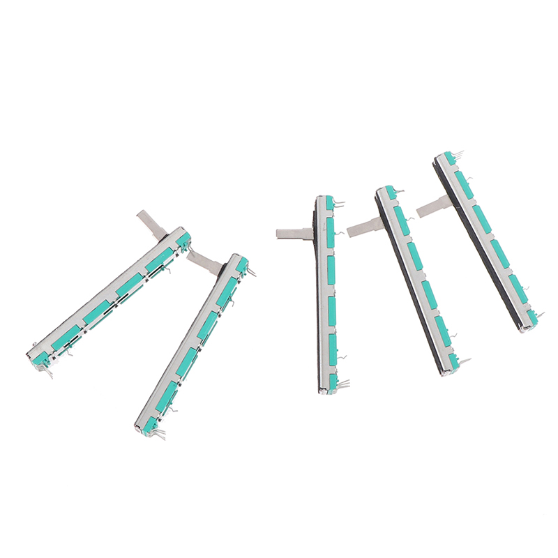 5Pcs Double 75MM Straight Slide Potentiometer B103 Mixer Fader B10K MAILANG. 