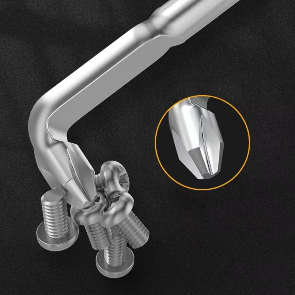 Bent Angled Crosses Multipurpose Screwdriver Magnetic S2 Steel 90 ...