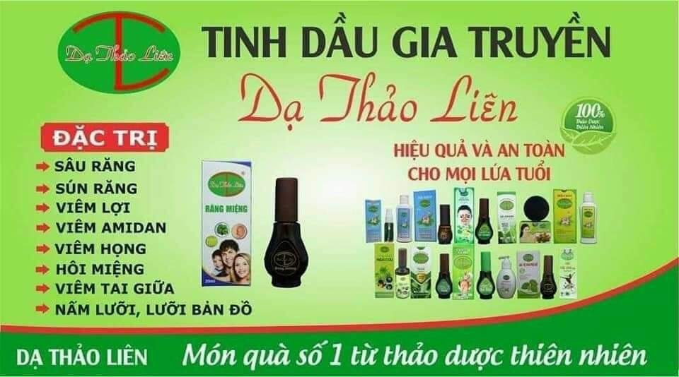 TINH DẦU TRỊ SÂU RĂNG HÔI MIỆNG DẠ THẢO LIÊN 20ml