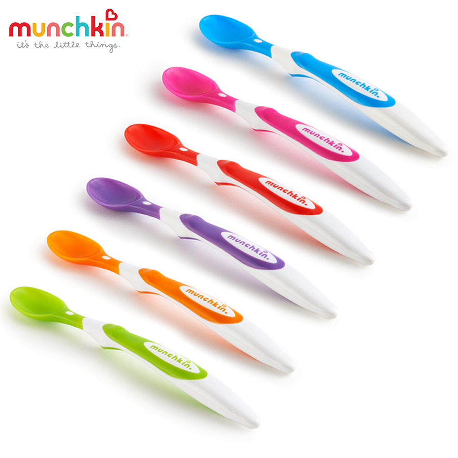 [HCM]Bộ 6 thìa mềm Munchkin MK10062 - Chính Hãng