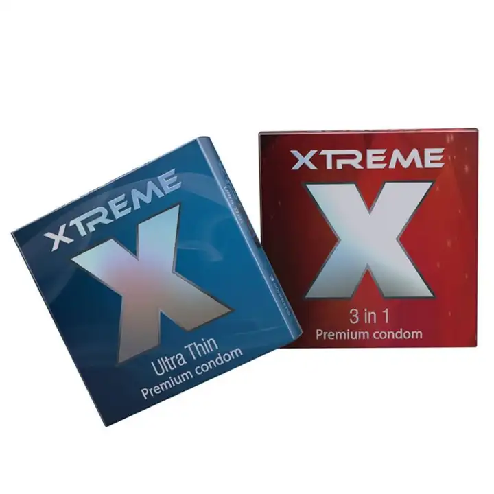 Xtreme Mix - 2 Pack Ultra Thin - 3 In 1 Condom