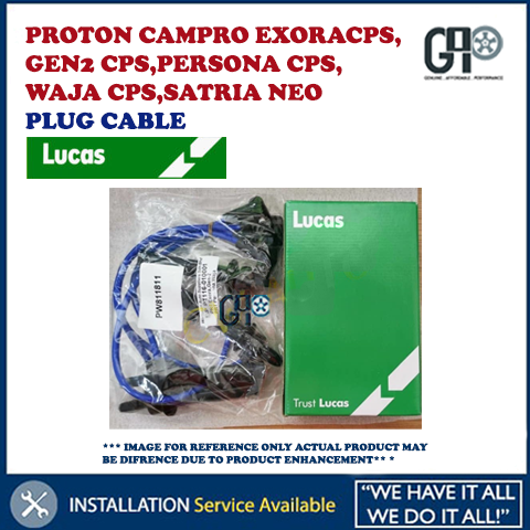 Lucas Plug LUCAS 100%ORIGINAL PLUG CABLE PROTON CAMPRO EXORA CPS, GEN2 CPS ...