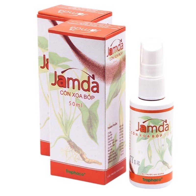 CỒN XOA BÓP JAMDA 50ml - TRAPHACO