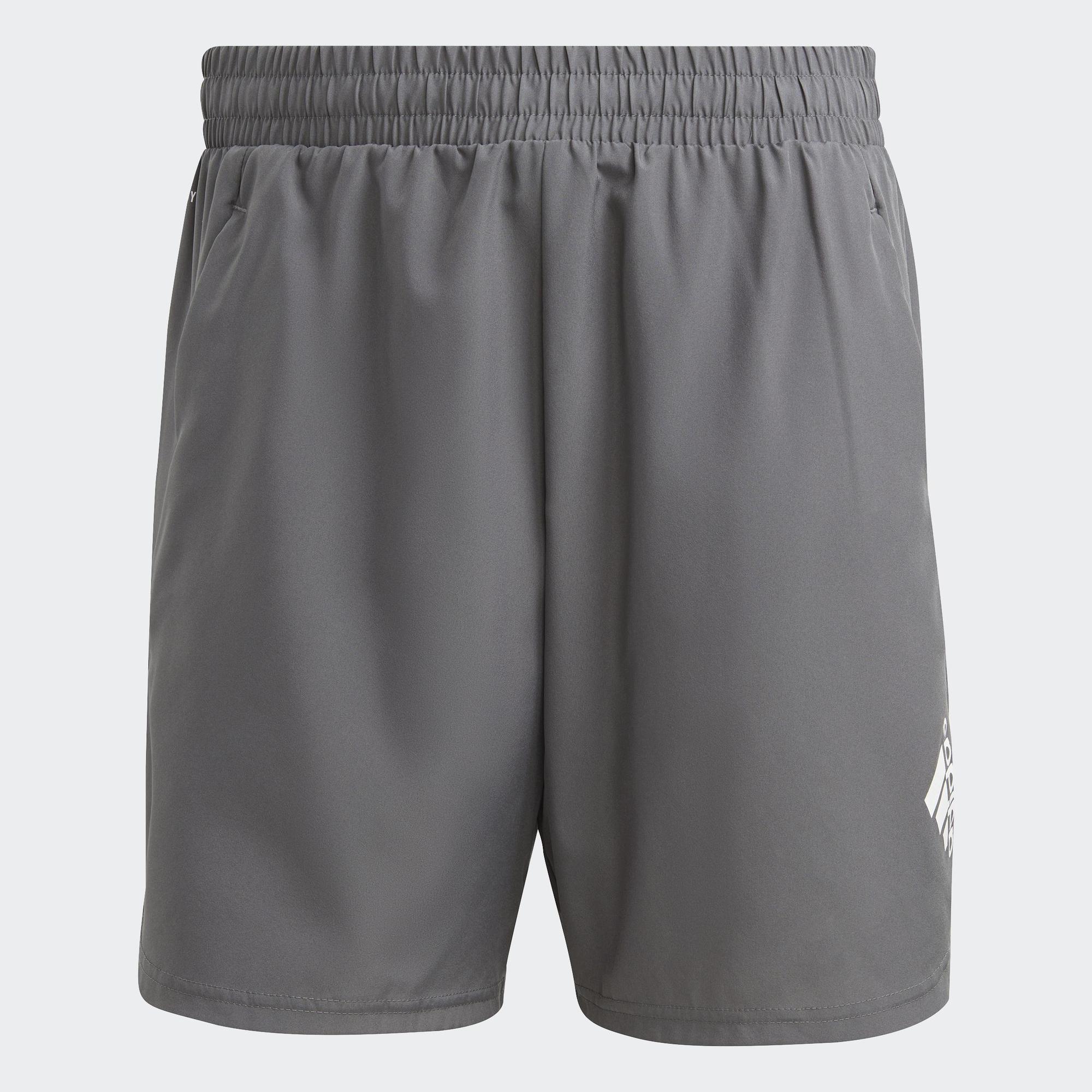 adidas Tập luyện Quần Short Designed for Movement AEROREADY Nam Xám IC7278