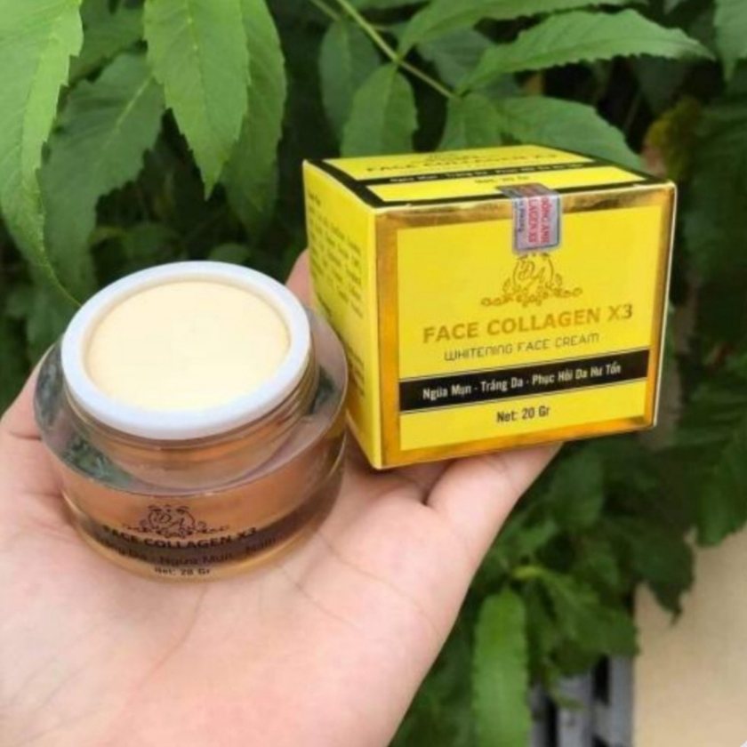 combo 3sp collagen x3: kem face + serum + chống nắng