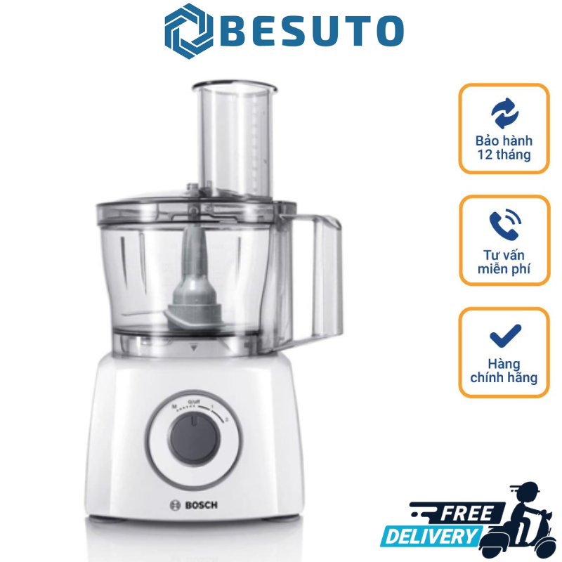 Máy Xay Thịt Đa Năng Bosch MCM4200W / MCM4100W / Bosch MCM3200W / Bosch MCM3100W, Máy Xay Đa Năng, Made In EU, BH 12 Tháng