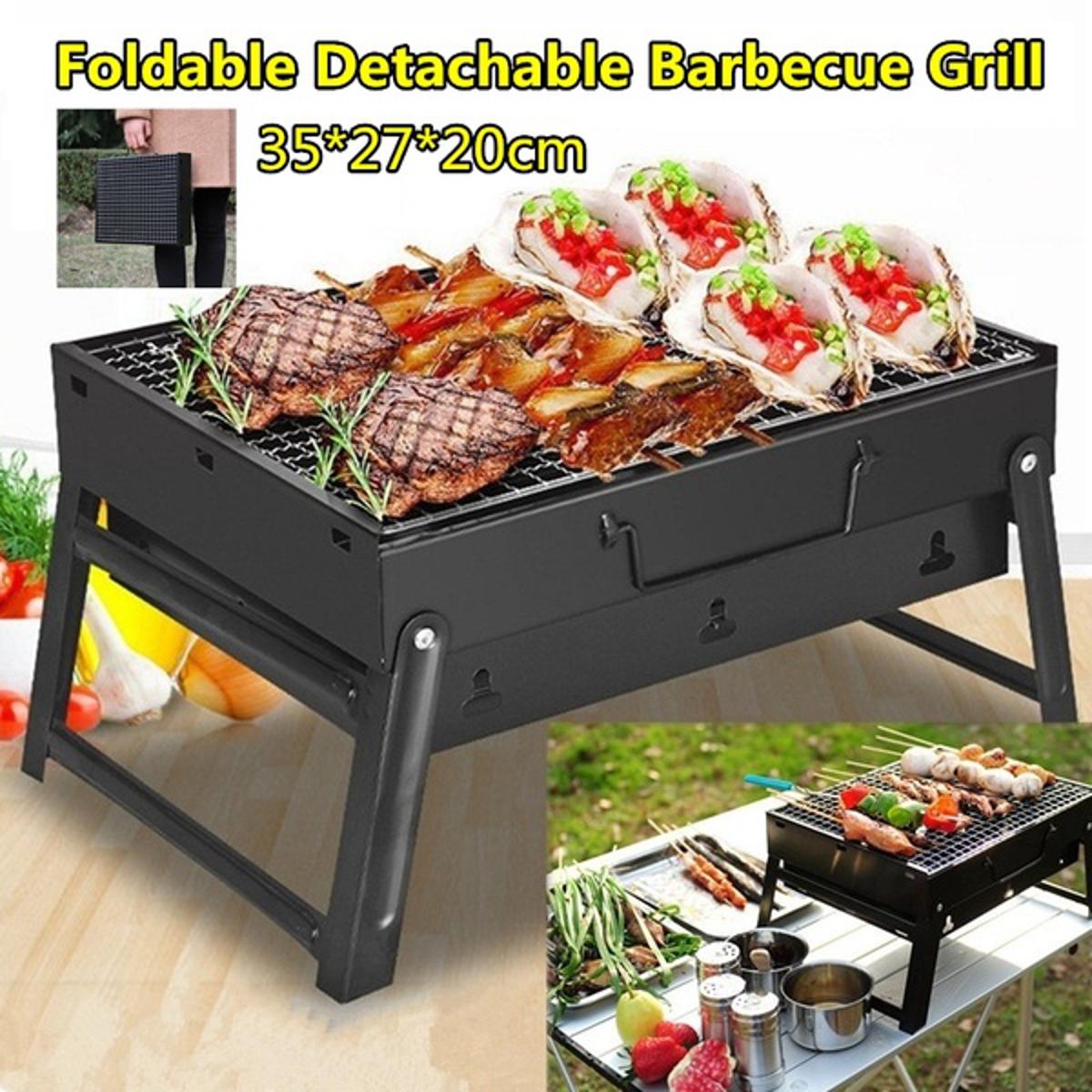 BBQ Grill Machine BBQ Stove Portable Black Small Barbecue Stove ...