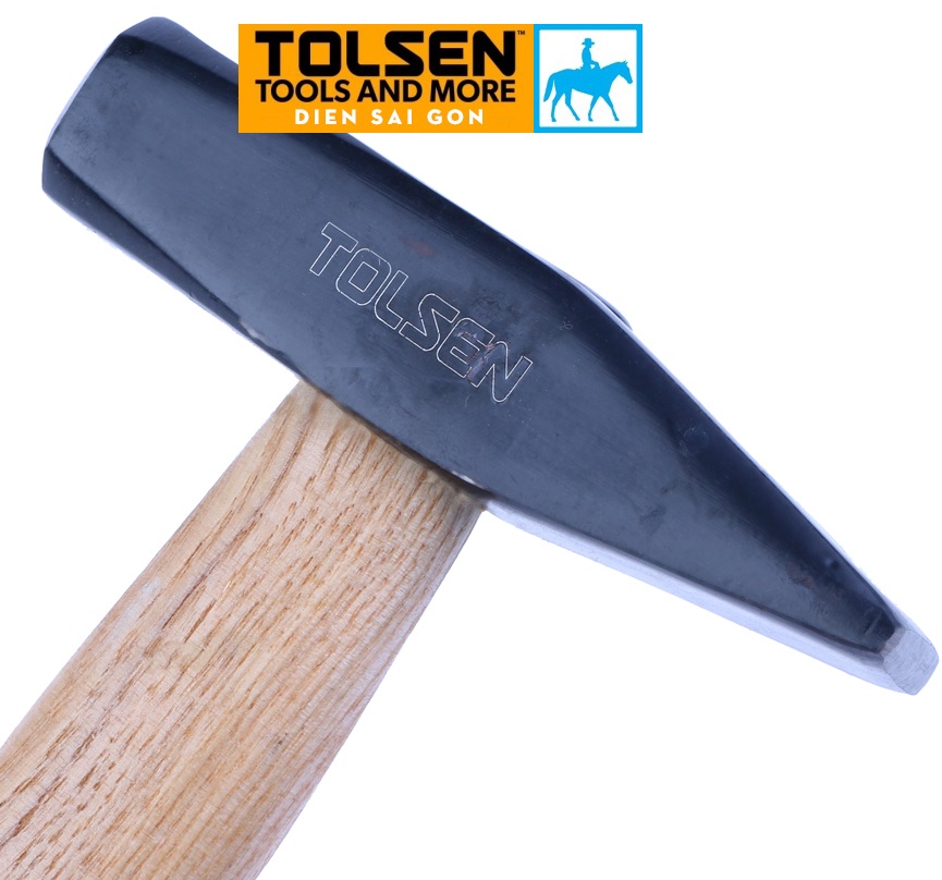 Búa gò búa đóng đinh cán gỗ 200gr tolsen 25121