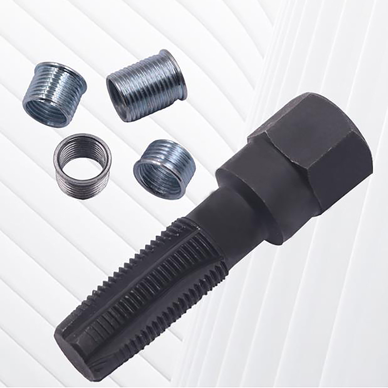 Spark Plug Thread Repair Kit 14mm Car Cylinder Thread Repair Tool Spark Plug Rethreader Kit M14 x 1.25. 