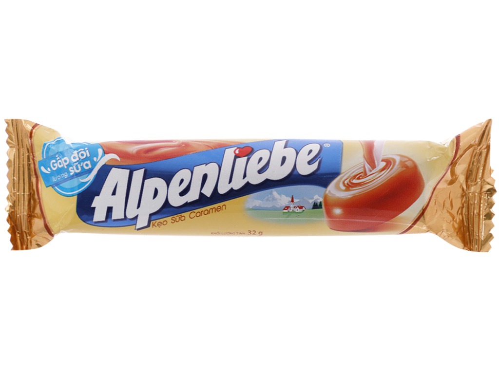 Kẹo Sữa Caramen Alpenliebe (Gói 16 thanh)