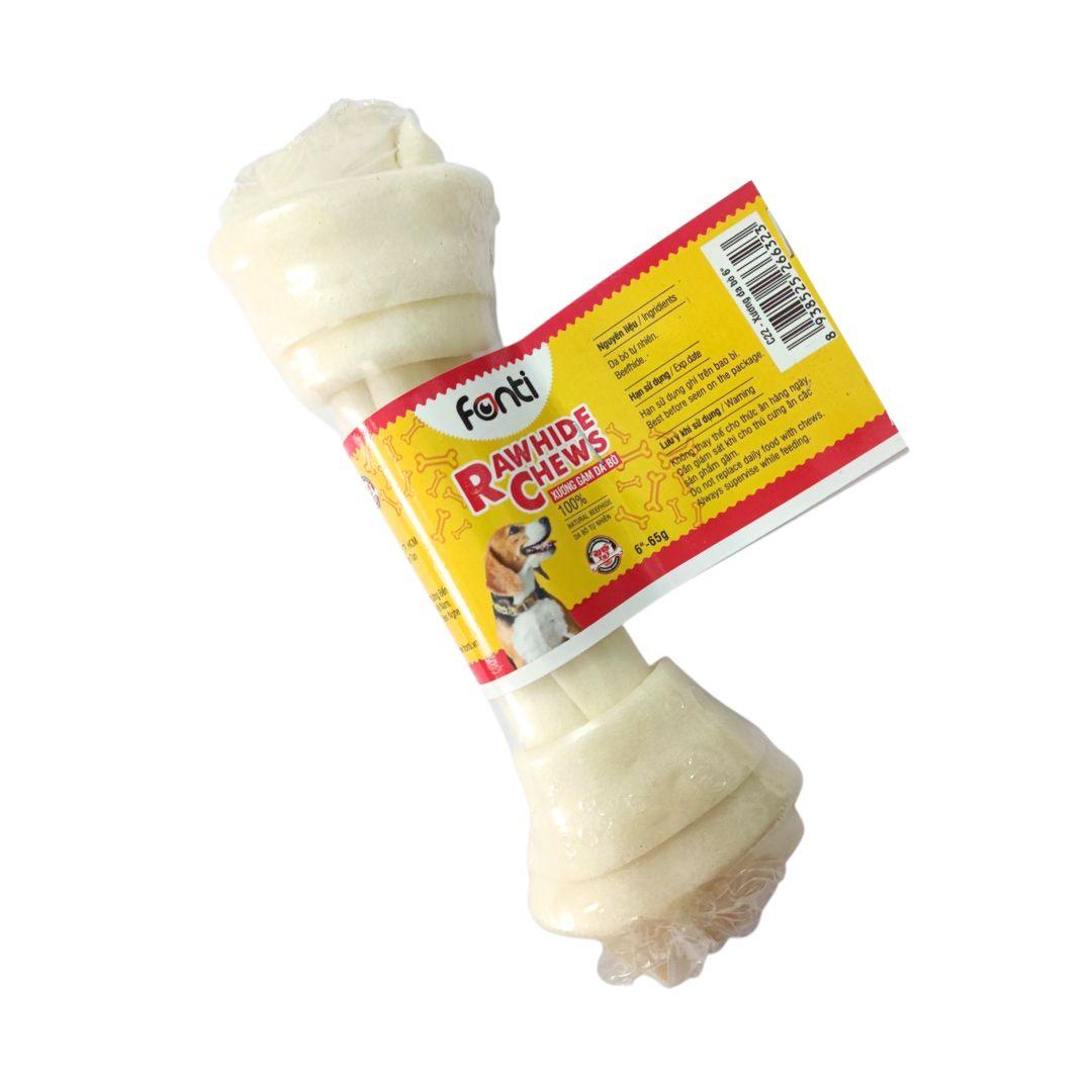 Xương gặm fonti da bò sữa - xương gặm cho chó gặm sạch răng