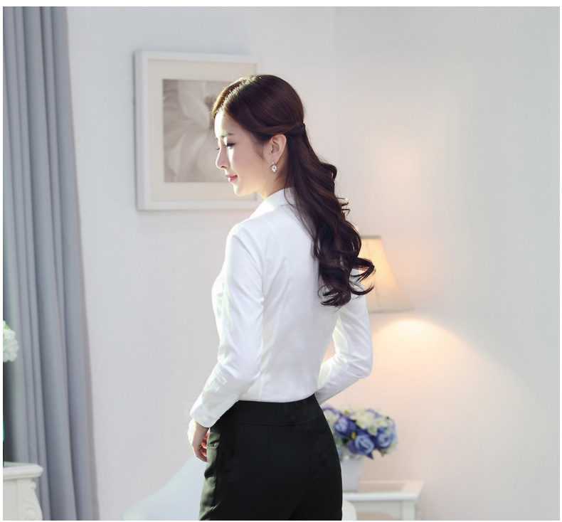 Áo sơ mi nữ công sở dài tay dáng công sở sm32