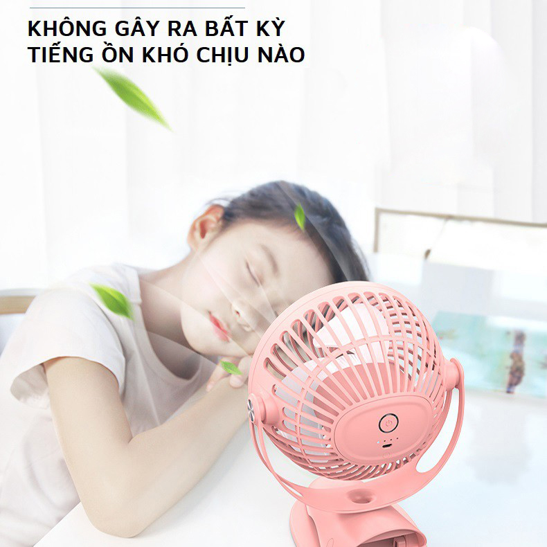 Quạt để bàn mini Yoobao F04 MAX 6400mAh