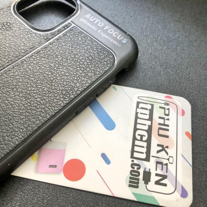 Ốp lưng iPhone 11 dẻo giả Da Cao cấp