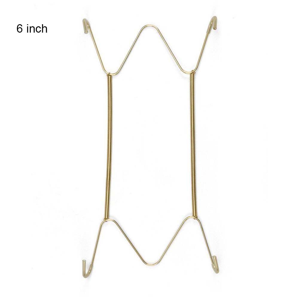 Tengzi hanging 6/7/8/10/12/14/16 inch art fixed dish wall display dish spring holder decoration crafts plate dish hanger securing clip