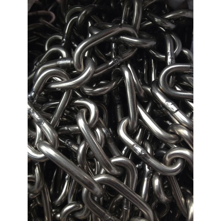 [HCM]Dây Xích INOX 304 phi 2 ,phi 3, phi 4, phi 5, phi 6, phi 8, phi 10 cáp thép thái bình