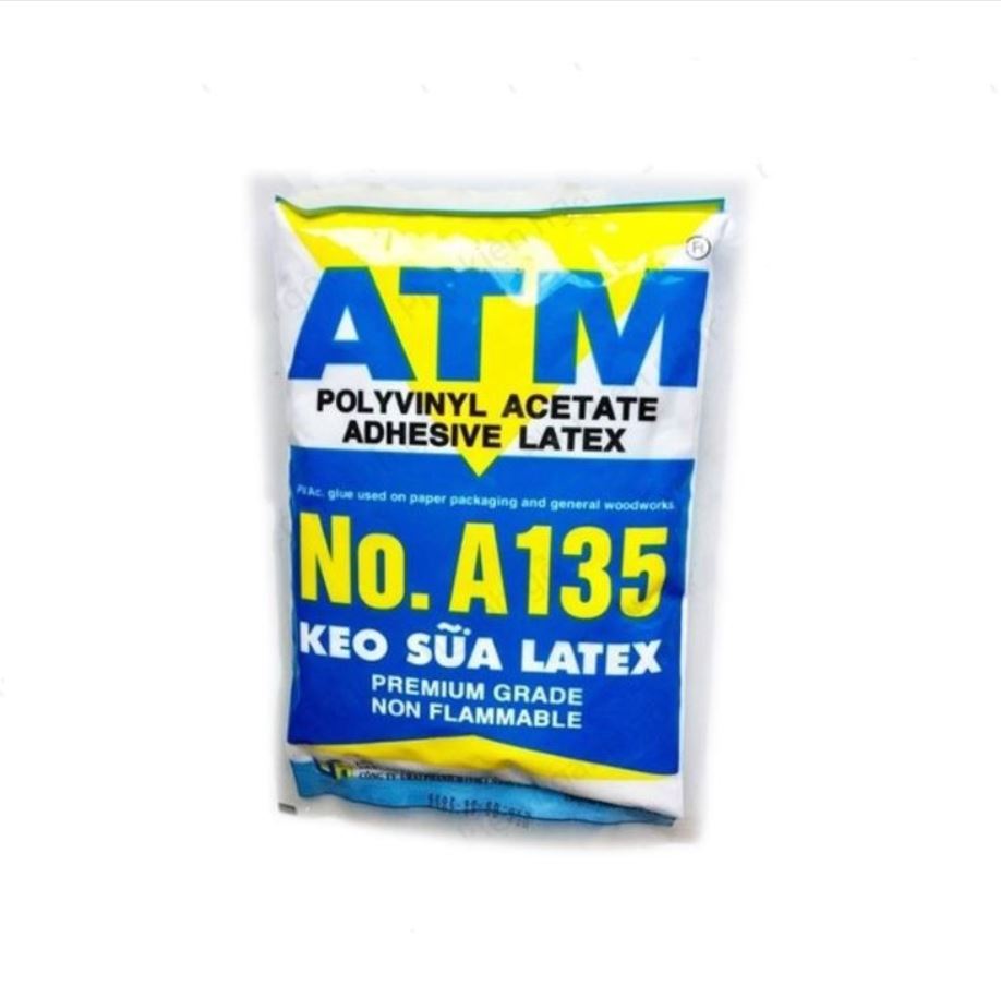 Keo sữa LATEX No.A135 ATM, keo sữa latex, keo sữa, keo sữa atm, keo dán gỗ, keo sữa dán gỗ, keo sữa dán giấy, keo atm, keo sữa dán tường, keo dán gỗ công nghiệp, keo sua, keo dan go, keo dính gỗ, keo dán gỗ siêu chắc, keo latex