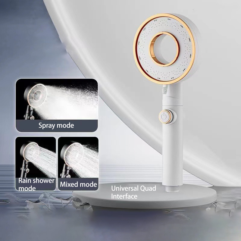 Pressurized shower head, super strong rain shower water heater, bathroom shower heater, hose filtration