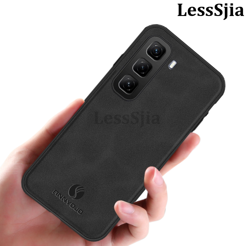 New Phone case infinix Hot60 Pro Back cover Fashionable Magnetic Sheepskin Camera Protection Shock Absorption For infinix Hot 60 Pro + case.