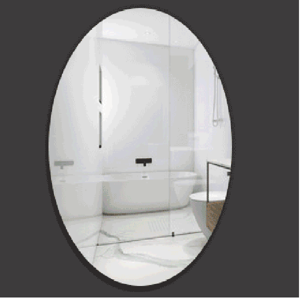 [GƯƠNG TRANG TRÍ] Gương treo nhà tắm - Gương Dán Tường 3D Hình Chữ Nhật Decal Dán Tường , Gương...