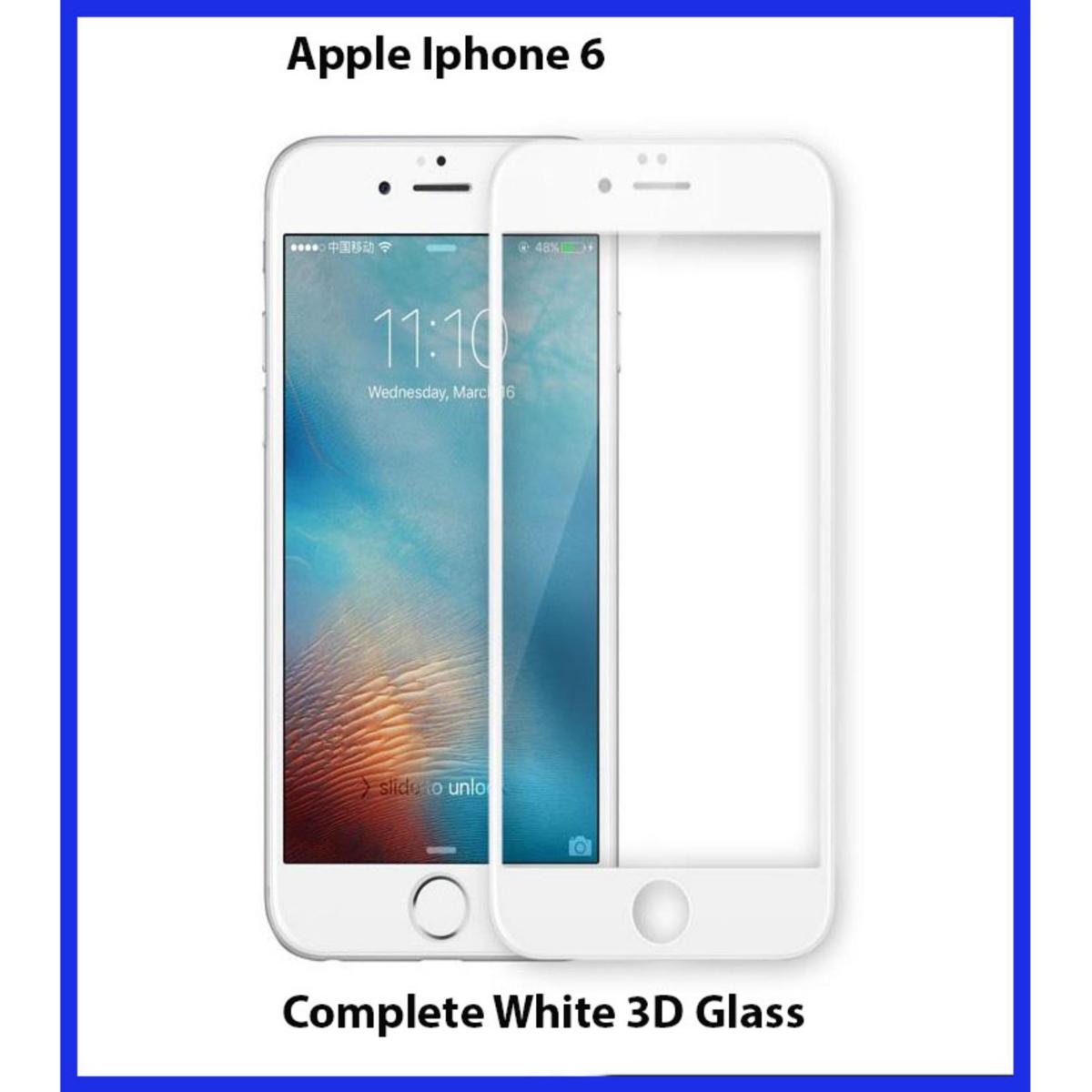 iPhone 6 Tempered Glass Screen Protector For Apple Iphone 6 - White