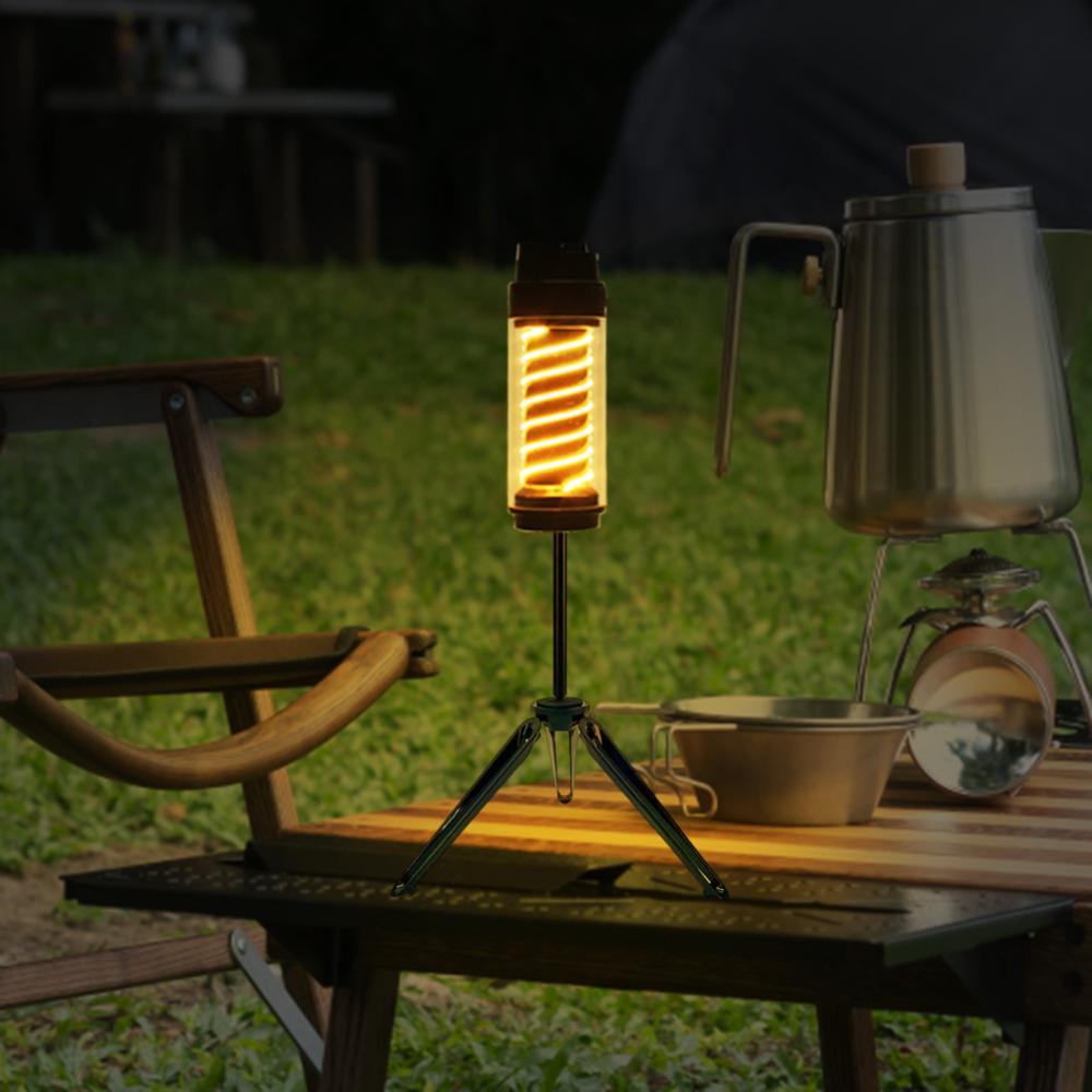 Multi-function Camping Flashlight USB Charging Recharge Soft Light Electric Torch 2835LED Electric Torch Lamp Waterproof for Camping Hiking