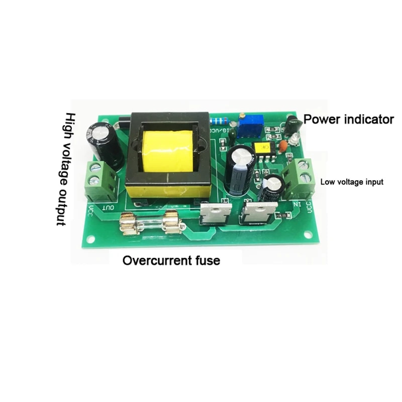 【Hot New Release】 Dc-Dc Boost Converter Module Dc 12v-24v To 200v -450v 300v 400v Voltage Regulated Adjustable Power Charging F/ Nixie Clock Glow