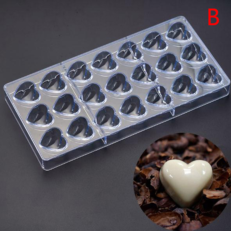 3D Chocolate Mold Polycarbonate Sphere Chocolate Tools Thick Cake Grade Mold