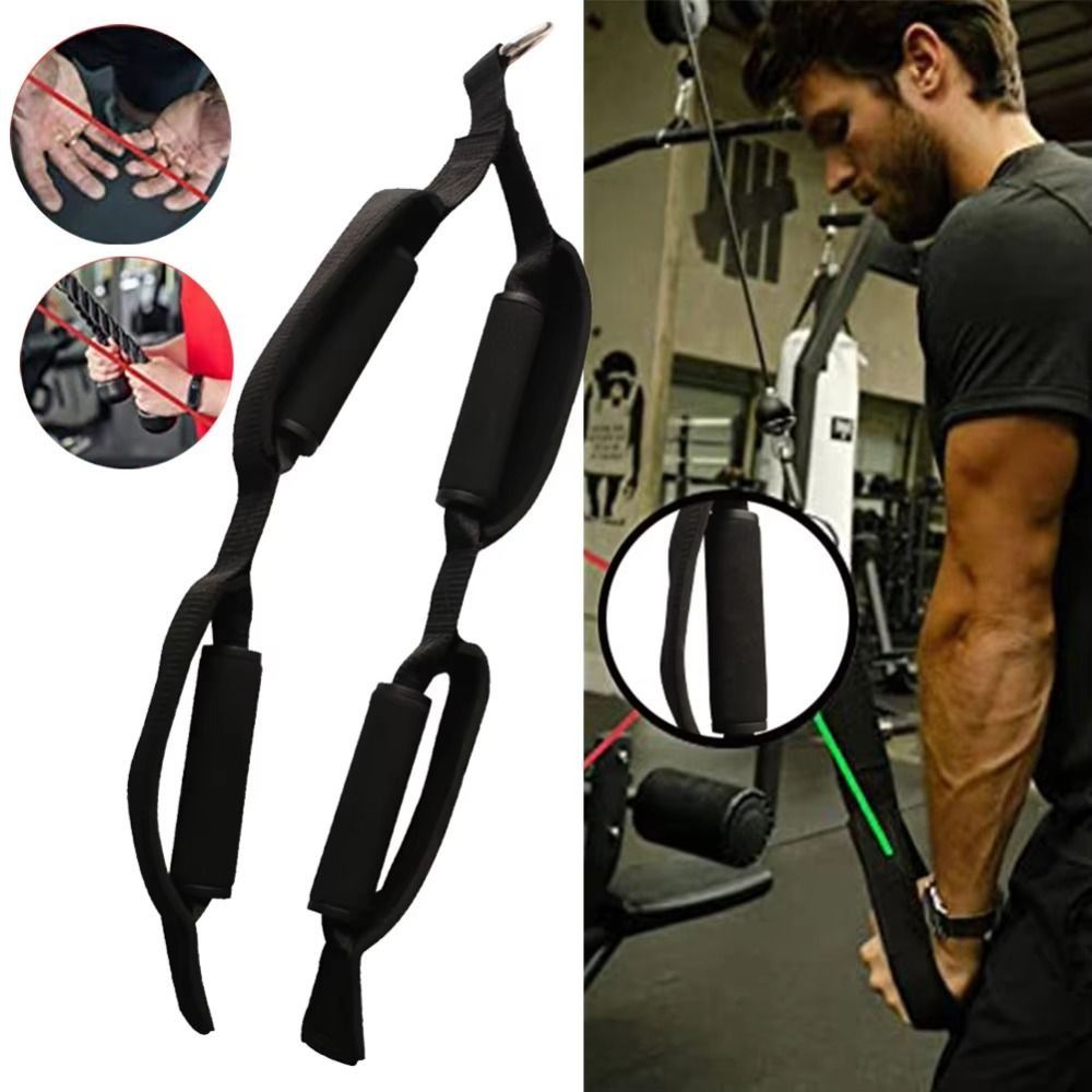 Face%20Pulls%20Anti-Slip%20Tricep%20Pull%20Down%20Rope%20Multi-Purpose%20Muscle%20Training%20Cable%20Attachment%20Handles%20Double%20Ring%20Long%20Tricep%20Pulldown%20Rope%20LAT%20Machine%20-%20Image%203