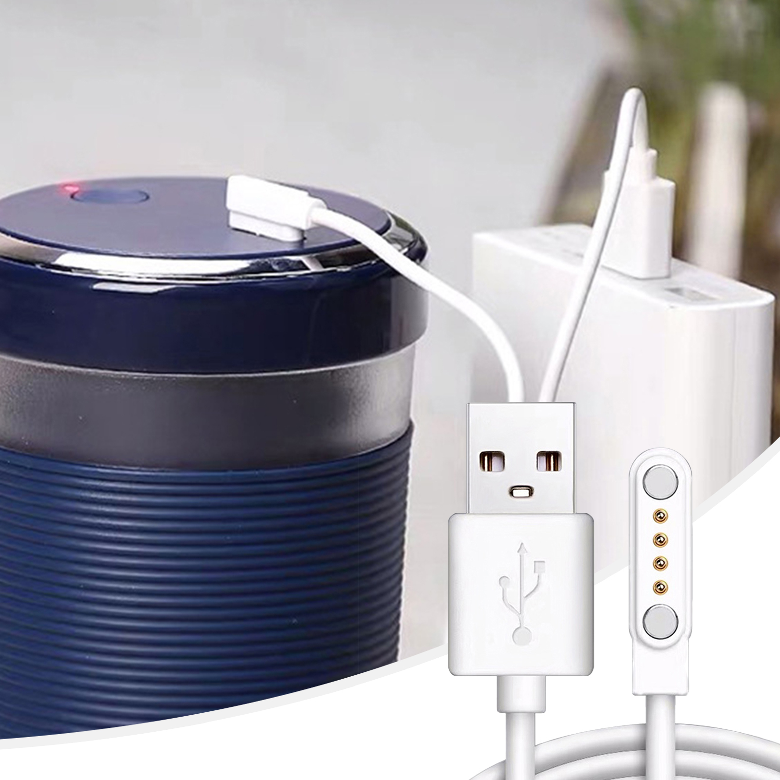 Cáp Đồng hồ thông minh USB từ sạc nhanh cáp sạc cáp sạc thông dụng 60cm