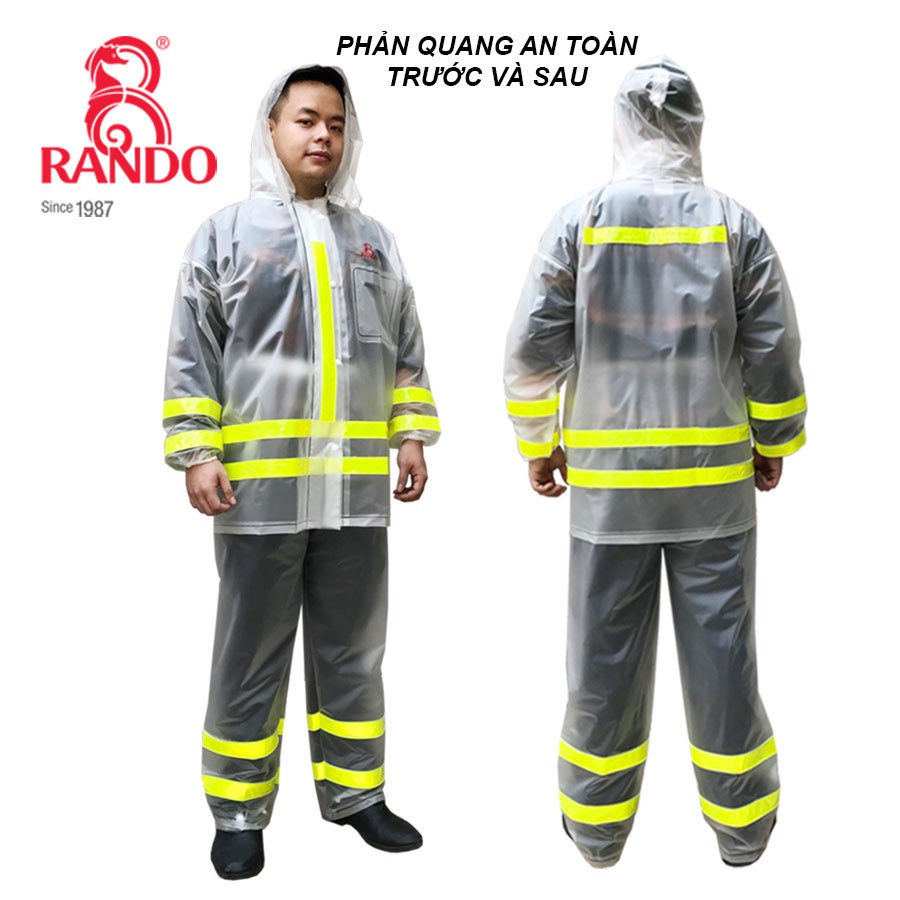 Áo mưa BỘ RANDO - Phản Quang (ASPC-02)
