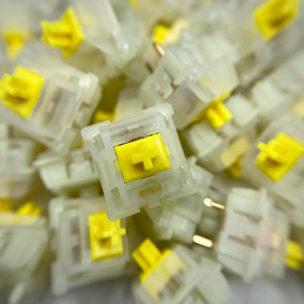 Công tắc phím cơ - Switch Gateron Milky Yellow Pro