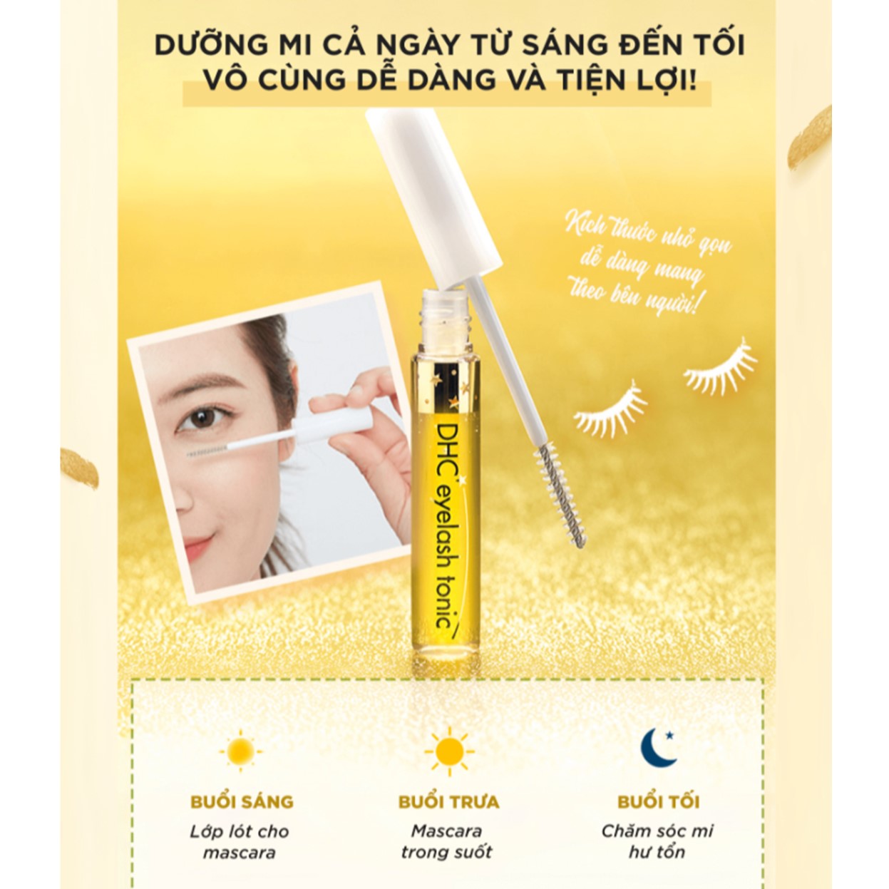 Tinh Chất Dưỡng Dài Mi DHC Eyelash Tonic 6.5ml