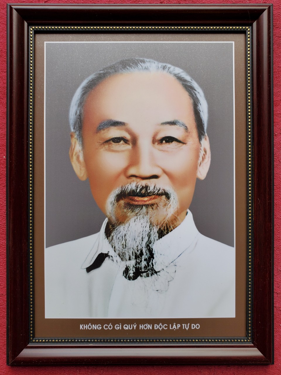 ẢNH CHÂN DUNG BÁC HỒ KÍNH YÊU- A4