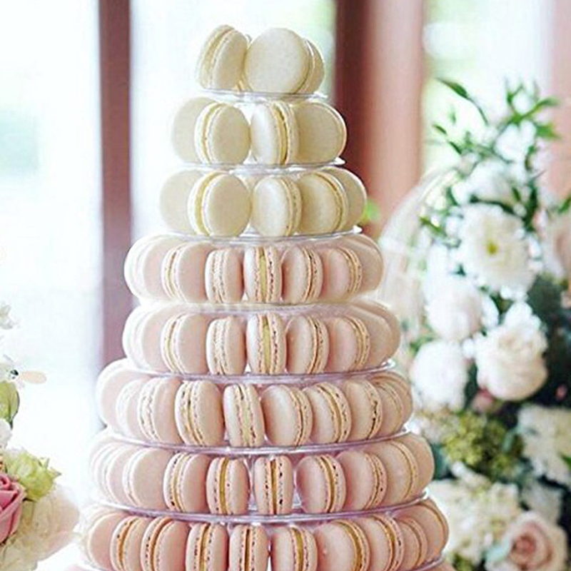HE🔥 6/10 Tiers Macaron Display Stand Cupcake Tower Rack Cake Stands Cake Tools