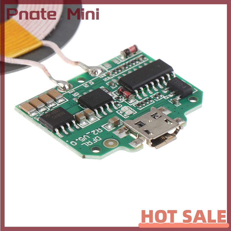 Pnate 10W QI Wireless Charger Module Micro USB Transmitter PCBA Circuit Board Coil