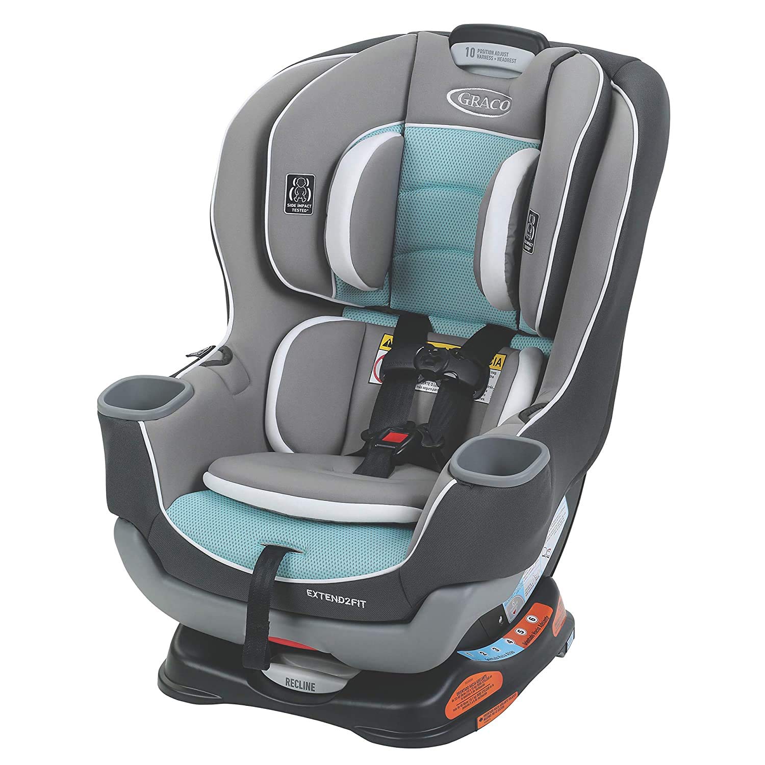 Ghế ngồi ô tô Graco Extend2Fit cho trẻ từ sơ sinh | Lh gía tốt | chính hãng nhập từ Mỹ | Graco Extend2Fit Convertible Car Seat, Ride Rear Facing Longer with Extend2Fit