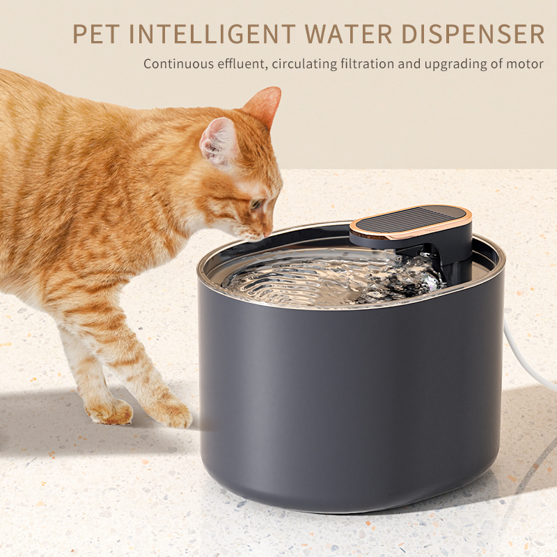 waterfall drinking bowl for cats