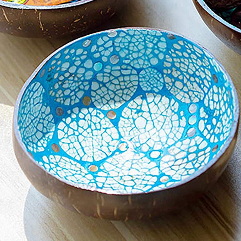Coconut Bowls Natural Coconut Shell Storage Bowl Coconut Serving Bowls Candy Container Nuts
