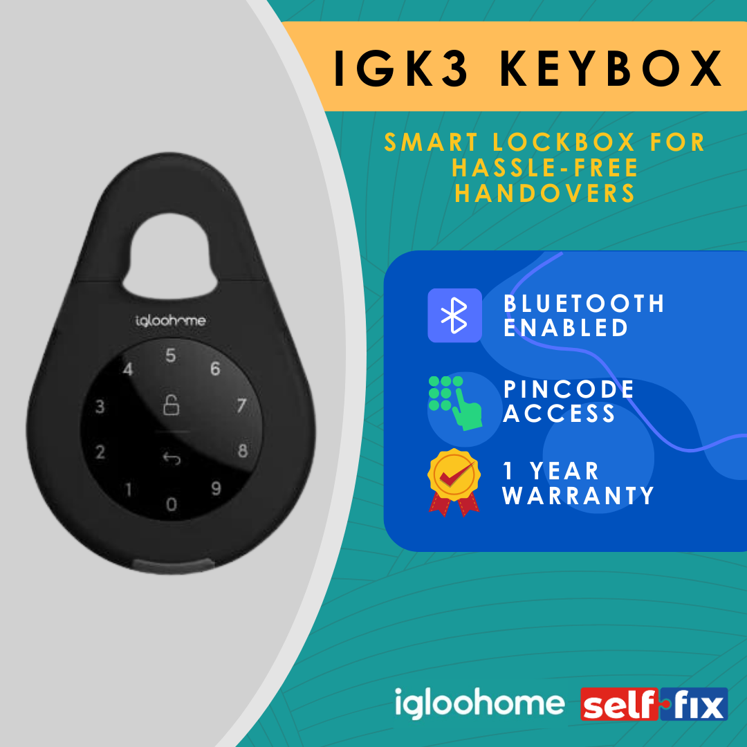 Igloohome Keybox 3 (IGK3) - Smart Storage For Keys (1 Year Warranty ...