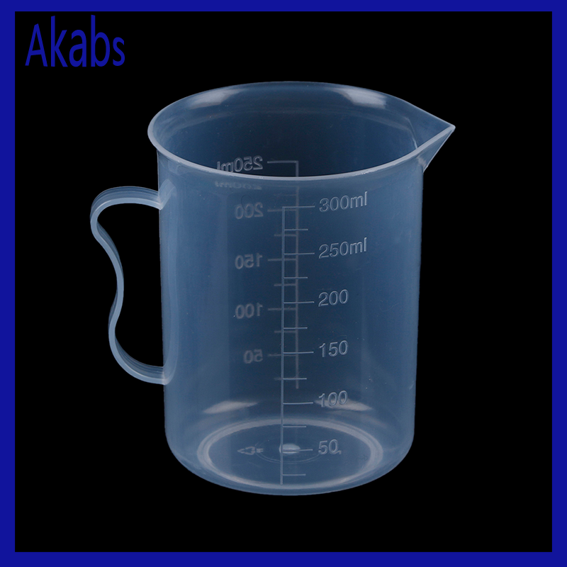 Akabs 250ml cốc dùng để đo bằng nhựa Jug đổ Bề mặt vòi bếp