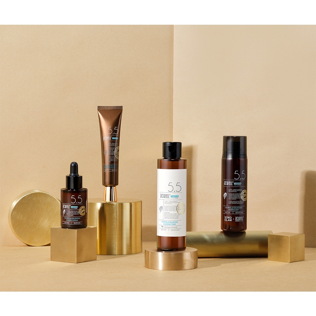 Toner Cam thảo ACWELL LICORICE PH BALANCING CLEANSING TONER