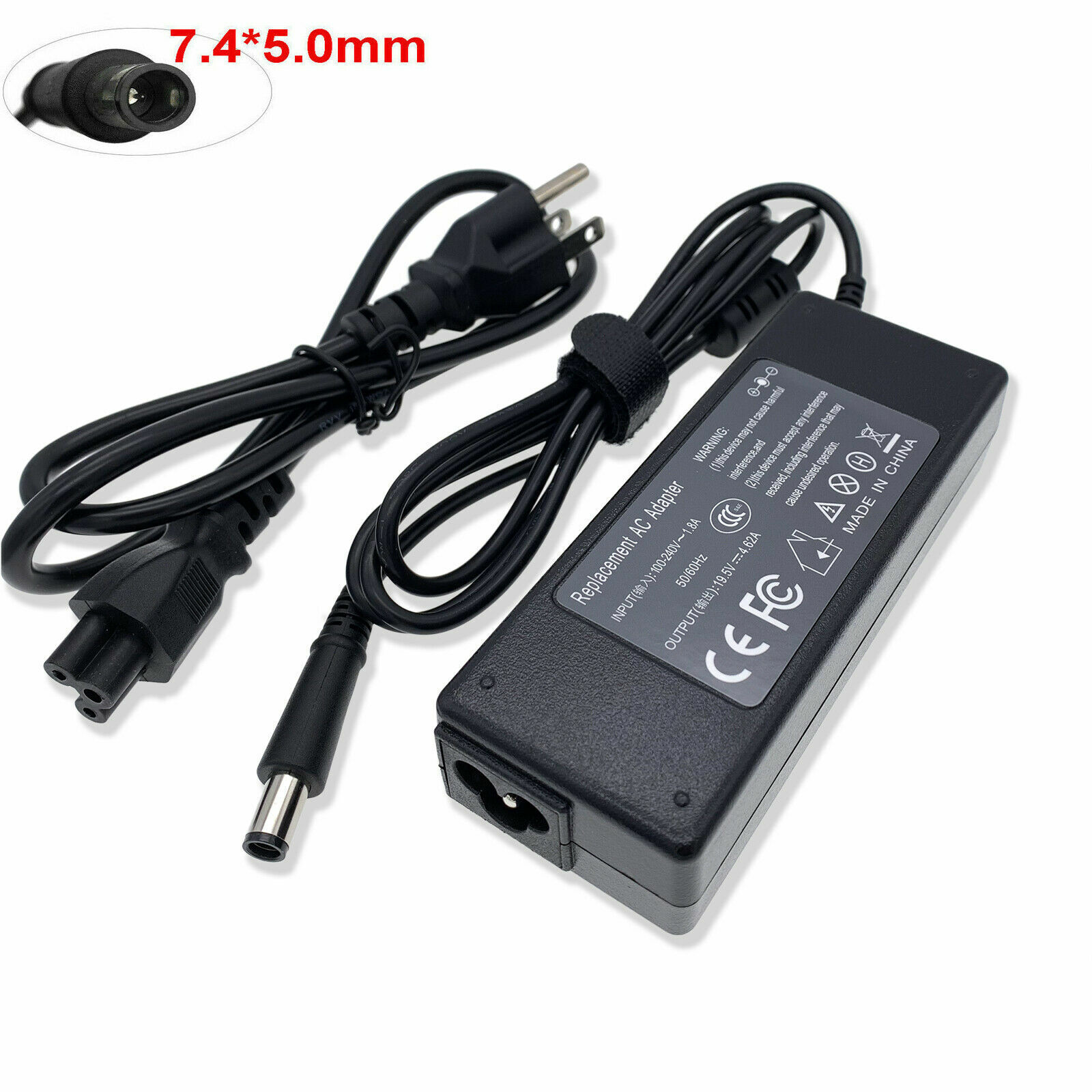19.5v 4.6a ac adapter charger for dell inspiron 15 7548 5542 power supply cord 727542450079