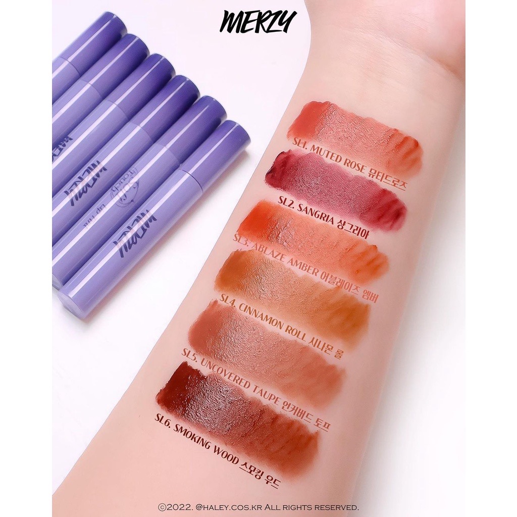 (HSD 03/2025) Son Merzy Soft Touch Lip Tint (3g)