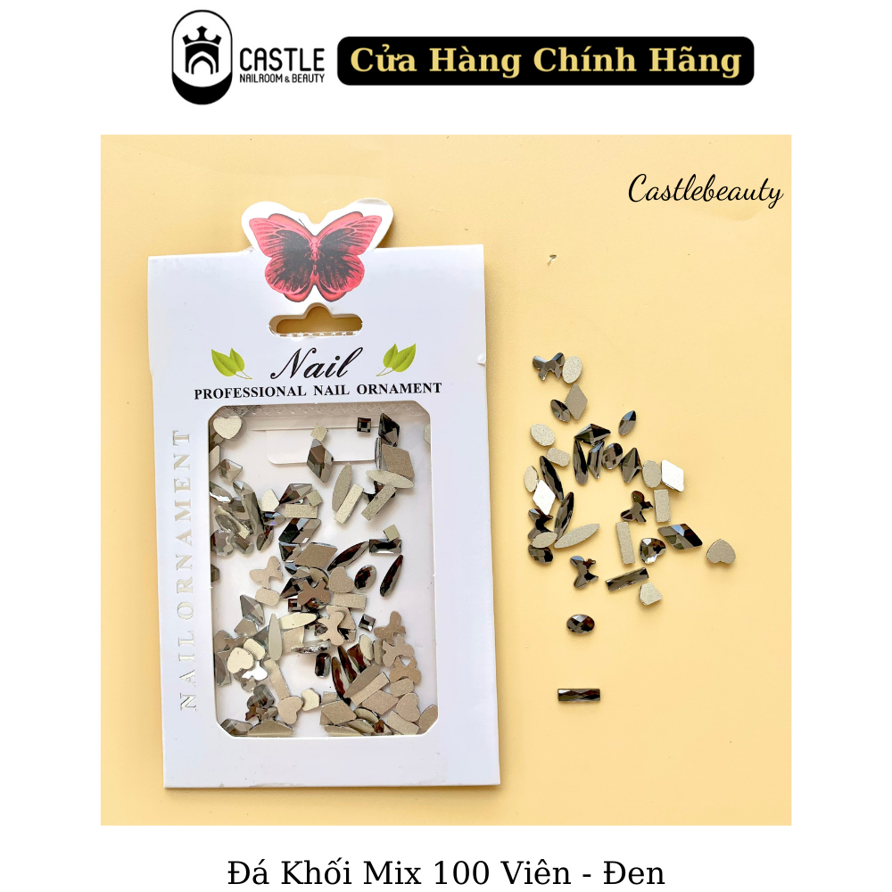 Đá Khối Nail Mix 100 Viên