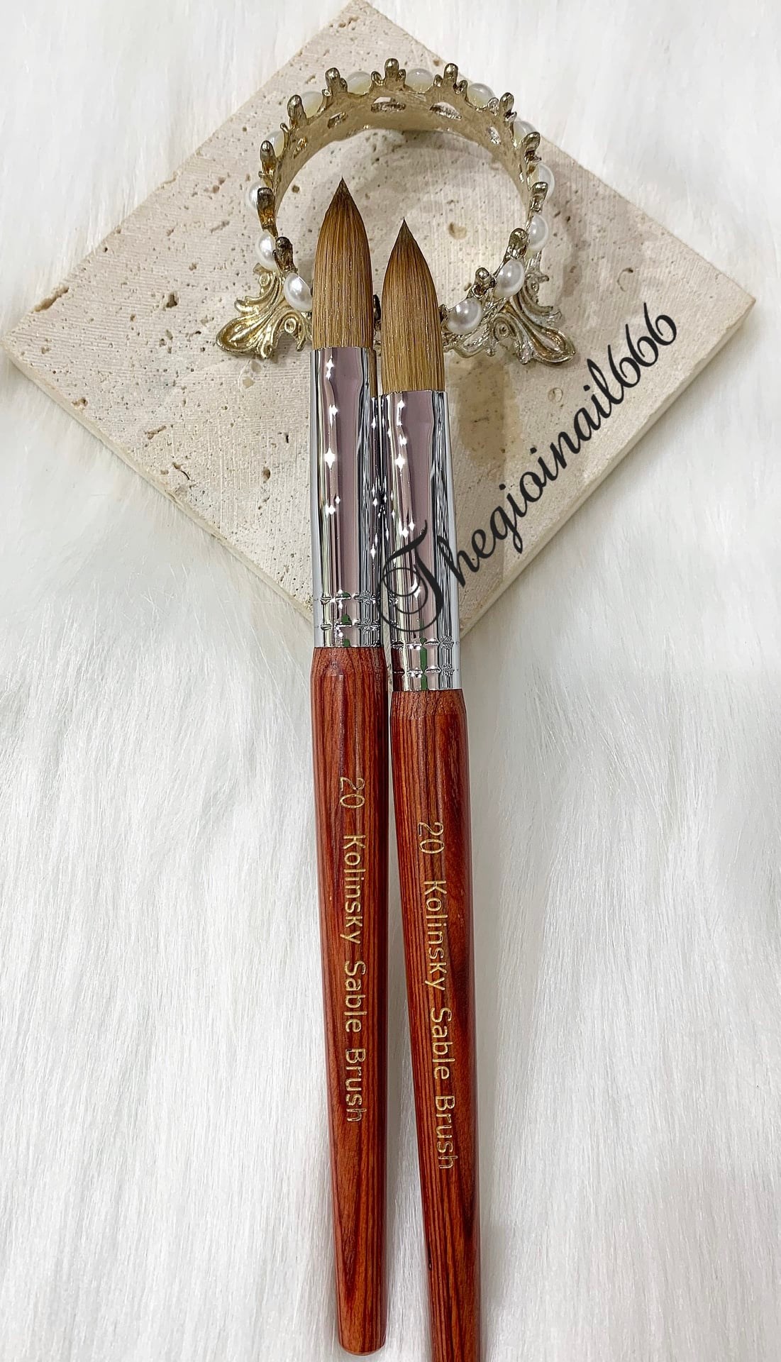 Cọ đắp bột Kolinsky dòng cao cấp Sable Brush (Nga)