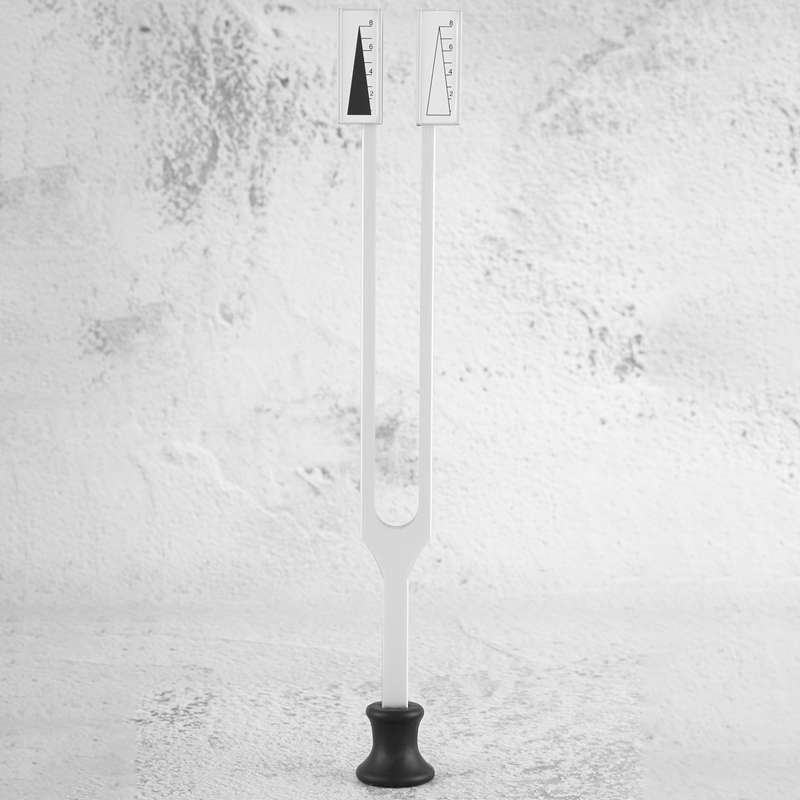 Aluminum Tuning Fork Chakra Hammer Ball Diagnostic C64-C128 Internal Nervous System Testing Tuning Fork Health Care