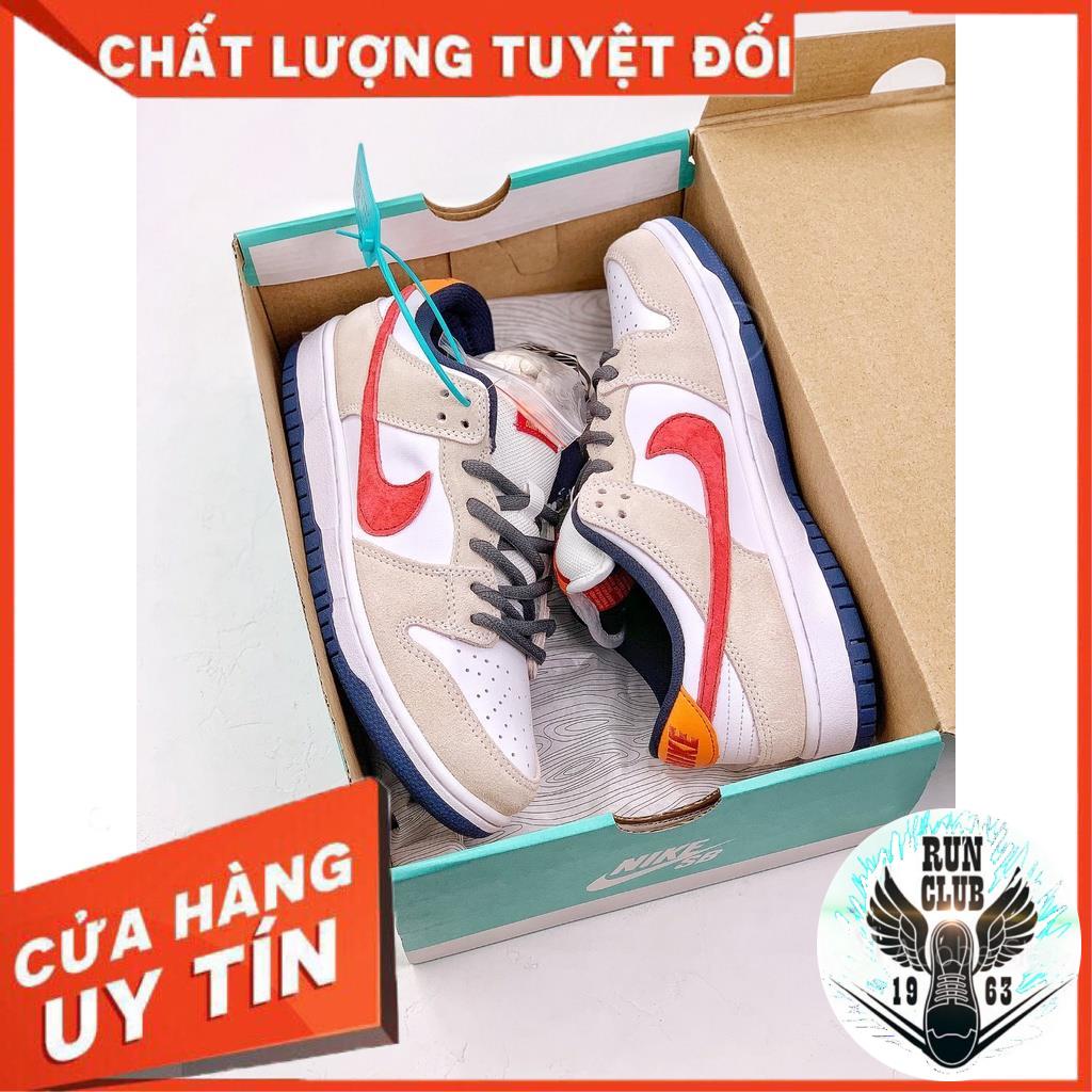 [VIDEO ẢNH THẬT+HỘP BẢO VỆ+FREESHIP] Giầy thể thao SB Dunk Low xám đỏ thời trang phong cách